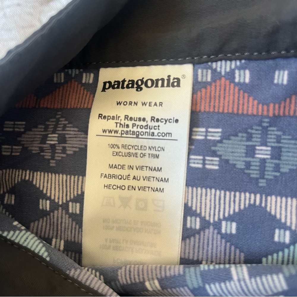 Patagonia Wavefarer Printed Board Shorts Women’s Size 6 - Picture 4 of 8